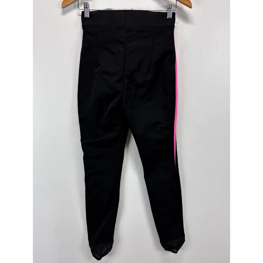 NEW! Vtg Nils Ski Stretch Black Stirrup Pants Size 6 R Women's High Rise USA